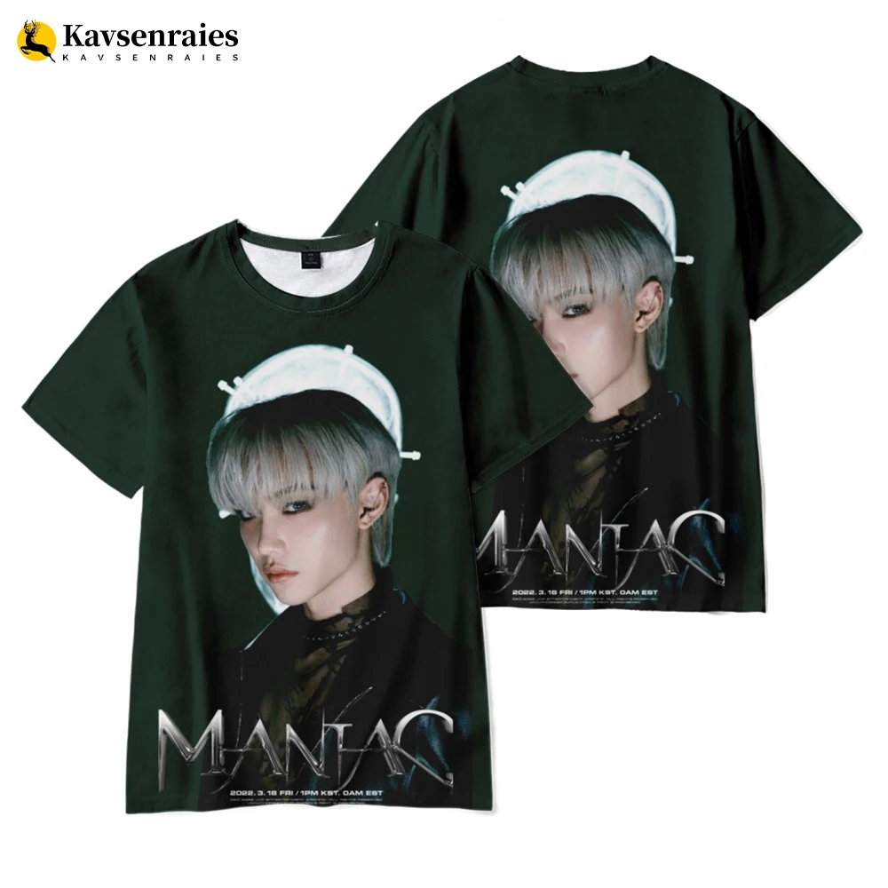 

2023 Kpop Band Stray Kids Felix 3D Print T-shirt New Album ODDINARY Men Women Fashion Casual T Shirt Harajuku Streetwear Tops