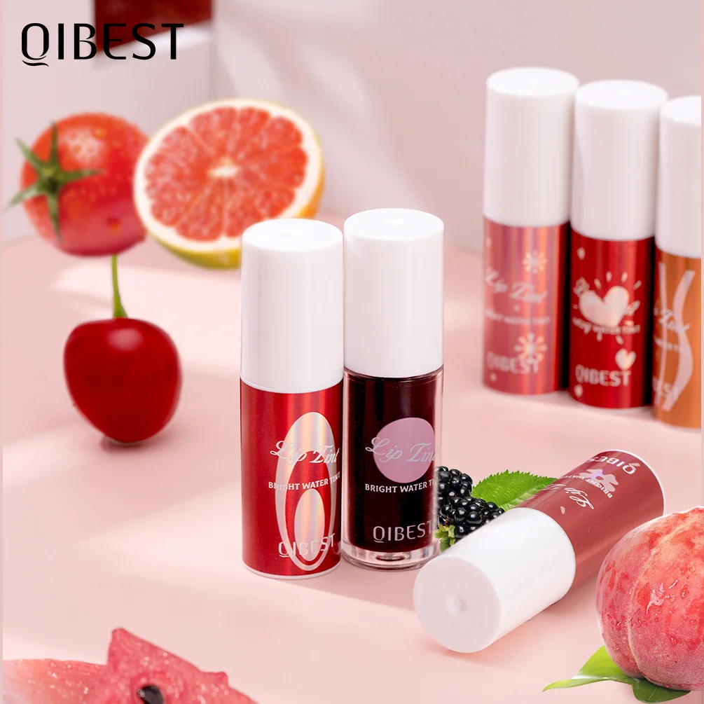 

QIBEST Mirror Water Lip Gloss High Color Rendering Lip Glaze Moisturizing Lip Stain Long Lasting Lipstick Lips Makeup