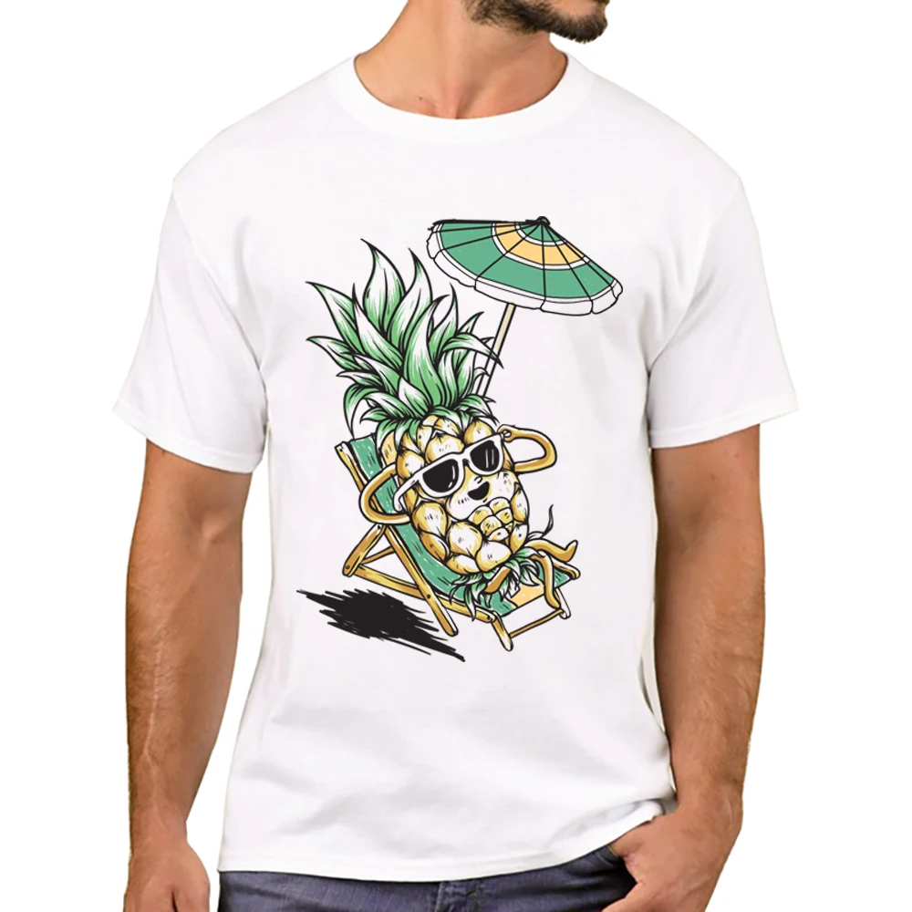 

TEEHUB модная летняя мужская футболка Pinapple с принтом серфинга Pinapple Sunshine футболки с коротким рукавом футболки для мальчиков Harajuku футболка