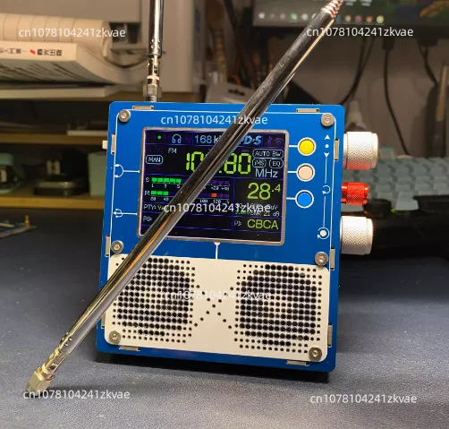 5 0 версия TEF6686 Полнодиапазонный FM/MW/коротковолновый радиоприемник с динамиковой