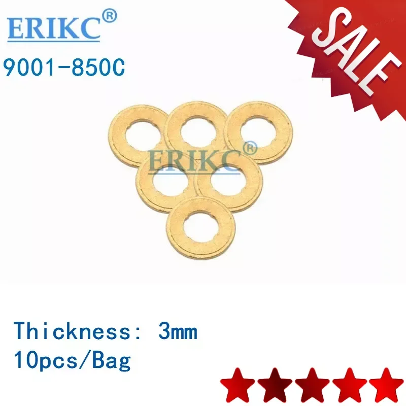 Медный инжектор ERIKC F00VC17505 Размер: 7 1*15*2 5 мм шайба Common Rail регулируемая для шайбы