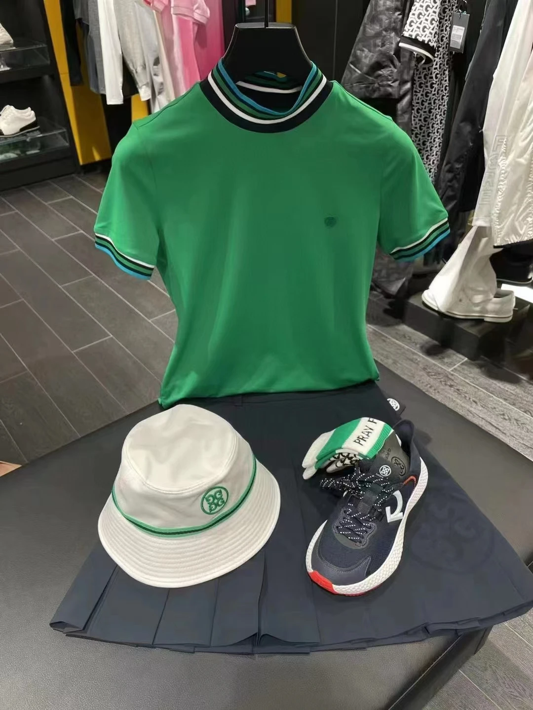 New Golf Hat Men's and Women's Couple Visor GOLF Fisherman Hat