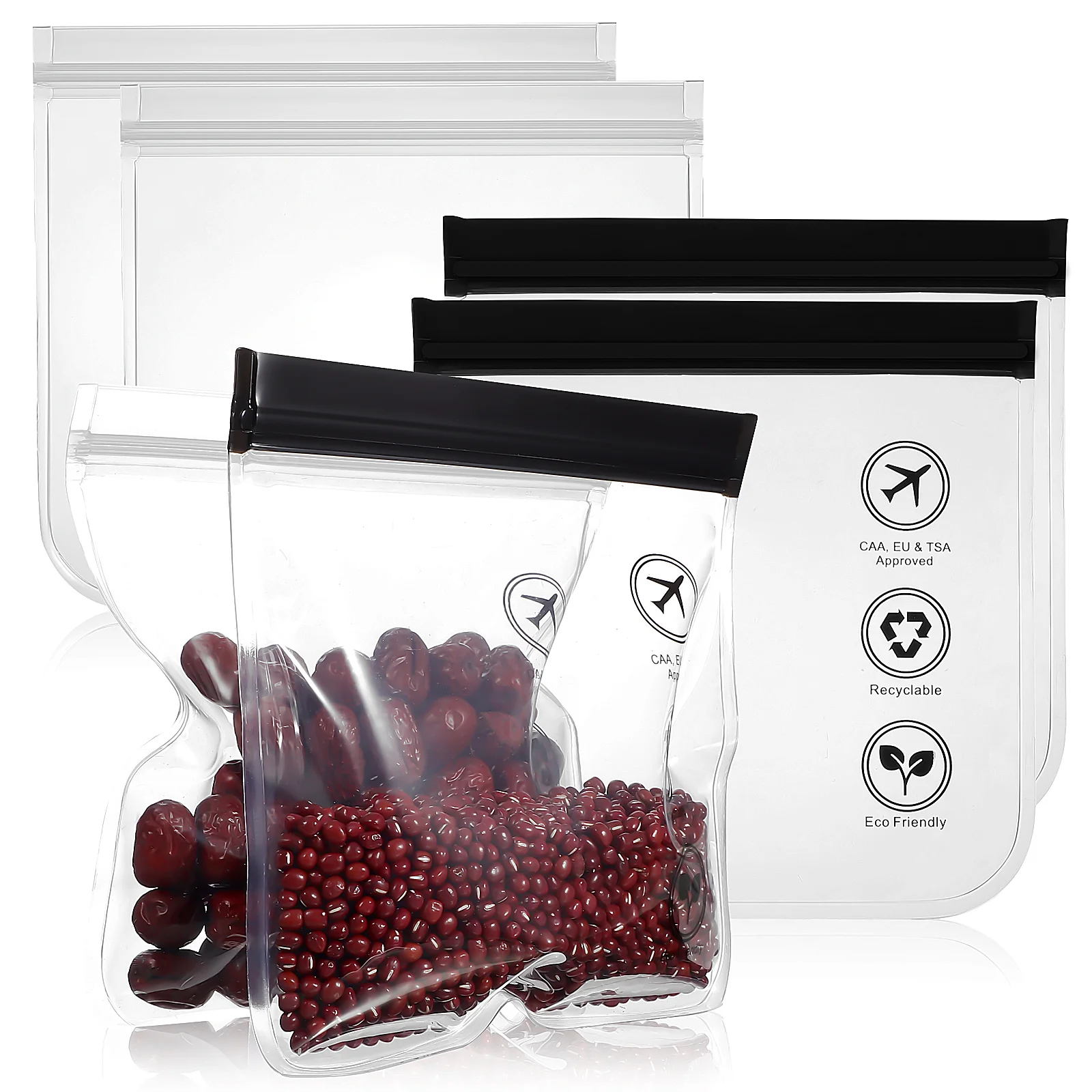 Сумка из 6 шт. дорожные контейнеры для туалетных принадлежностей маленькая