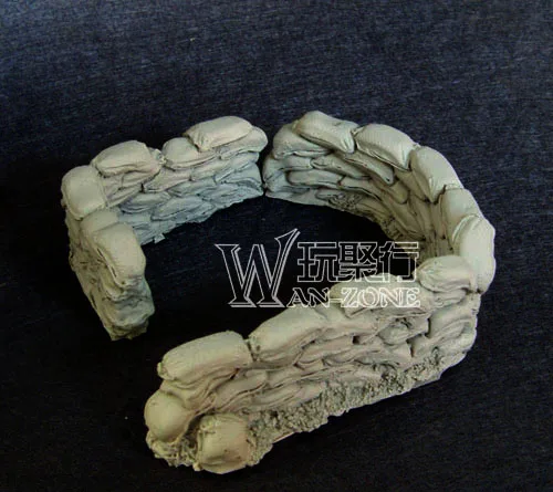 

1: 35 Resin Sandbag Wall D Combination Scene Fitting Model