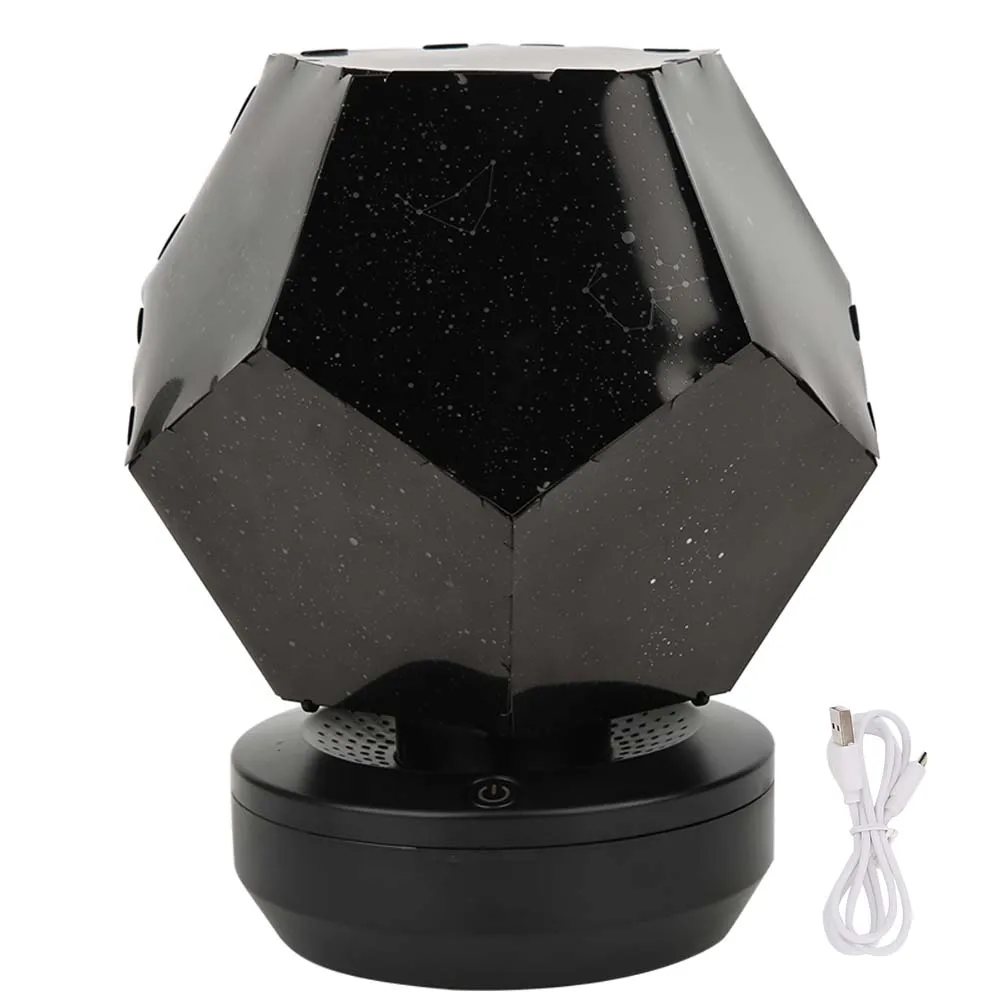 

USB Rechargeable Starry Projection Lamps Mini Ambient Night Light for Home Bar KTV Decoration