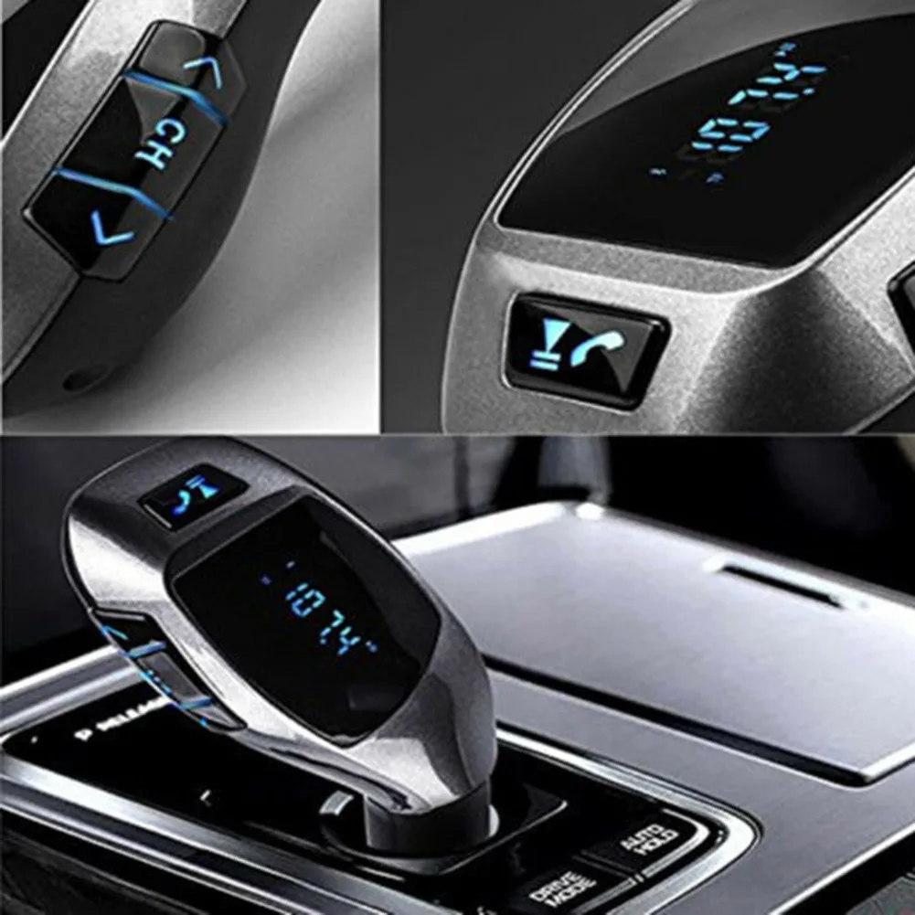 

FM-трансмиттер автомобильный с Bluetooth и mp3-плеером