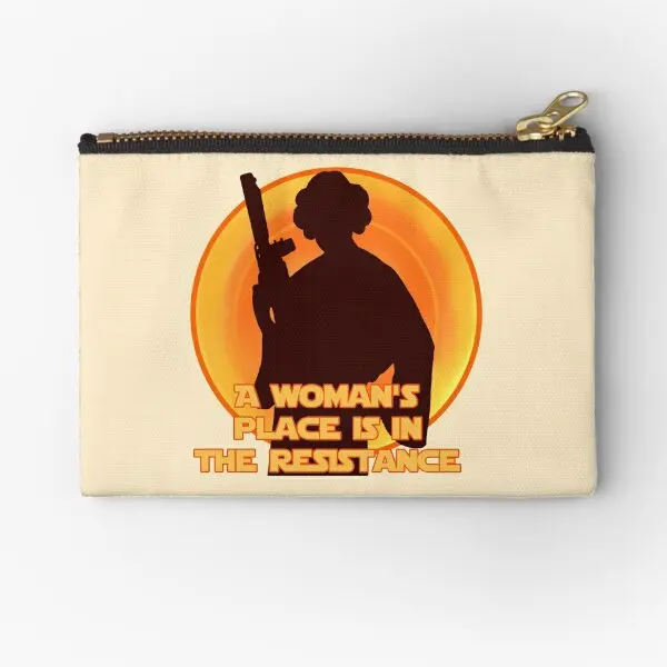

The Resistance Zipper Pouches Small Wallet Men Underwear Storage Pure Women Socks Pocket Bag Key Packaging Money Coin Panties