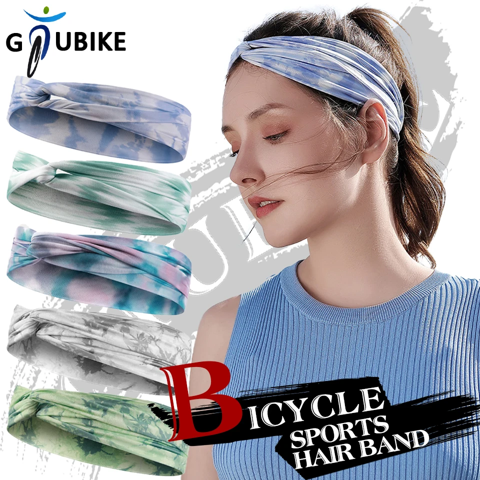 

GTUBIKE Sports Cycling Headband Breathable Elastic Sweat Absorbs Quick-drying Lightweight Yoga Running Multipurpose Hair Band