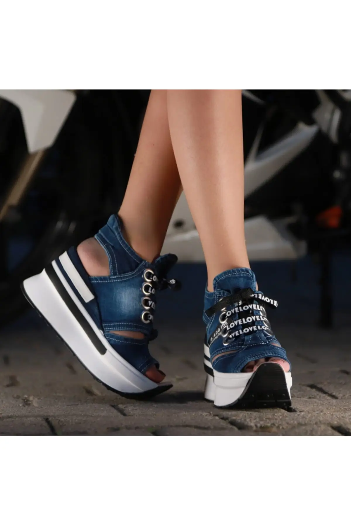 

WomenS Sandals Denim Fashion New Summer Comfort Breathable Casual Quality Ladies Style Light Slipper Sandals