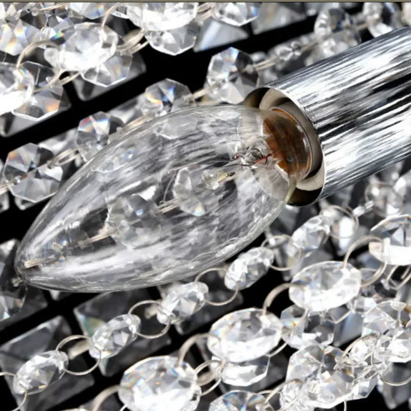 Люстра хрустальная в современном стиле потолочный светильник с