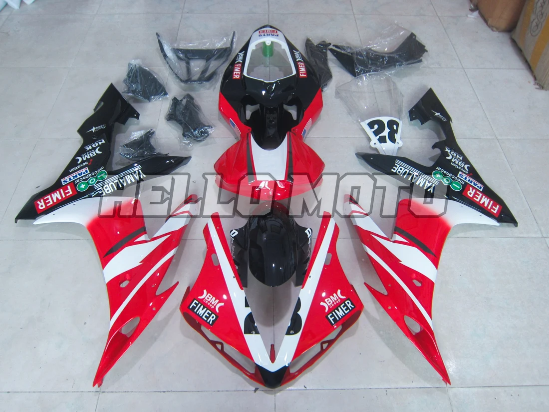 

Suitable for YZF-R1 YZF R1 2004 2005 2006 Motorcycle Shell Fairing Spoiler Bodywork Set ABS Injection Molding RN12