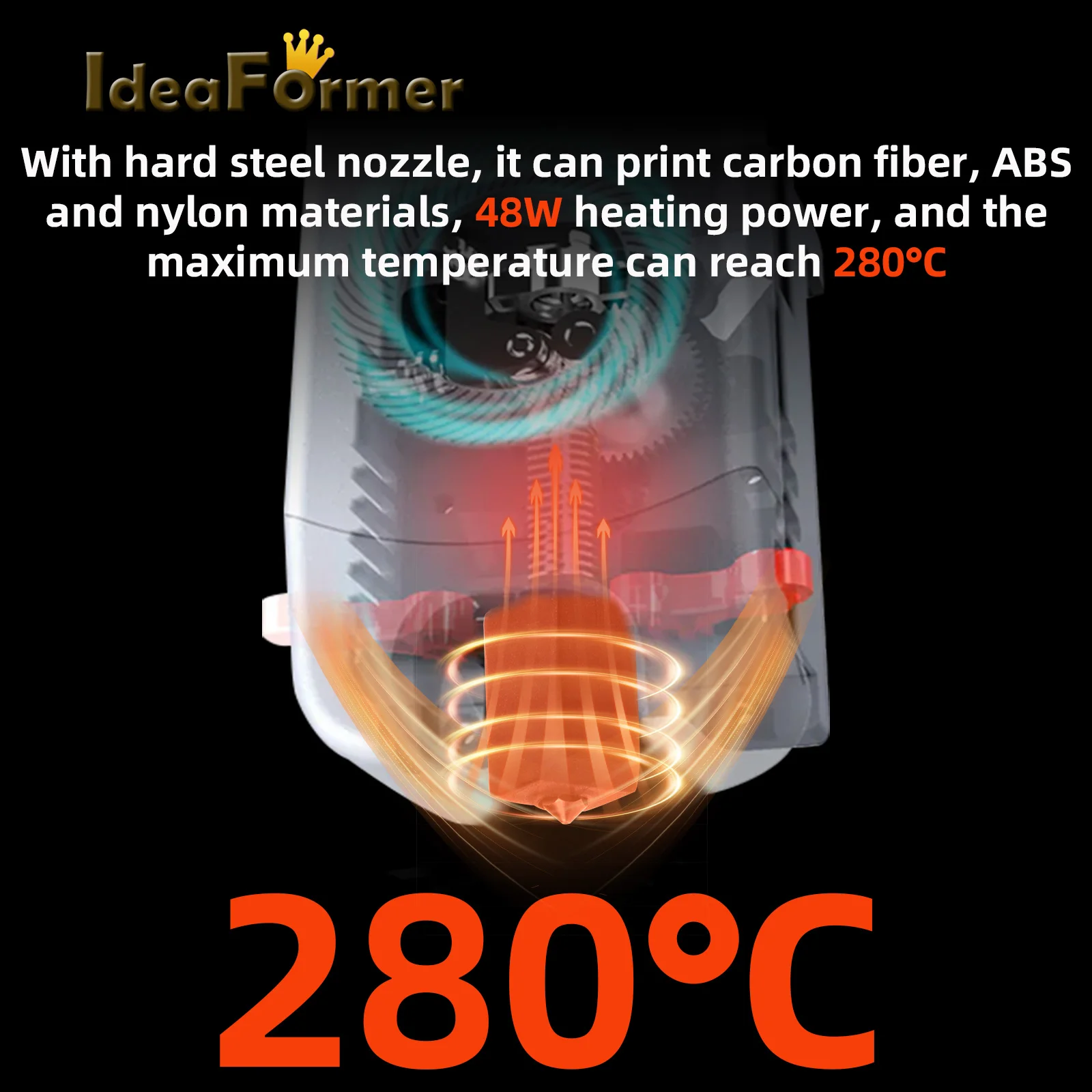 Комплект Hotend для Flashforge Adventurer обновление 5 м комплект теплового блока AD5M Pro 3D