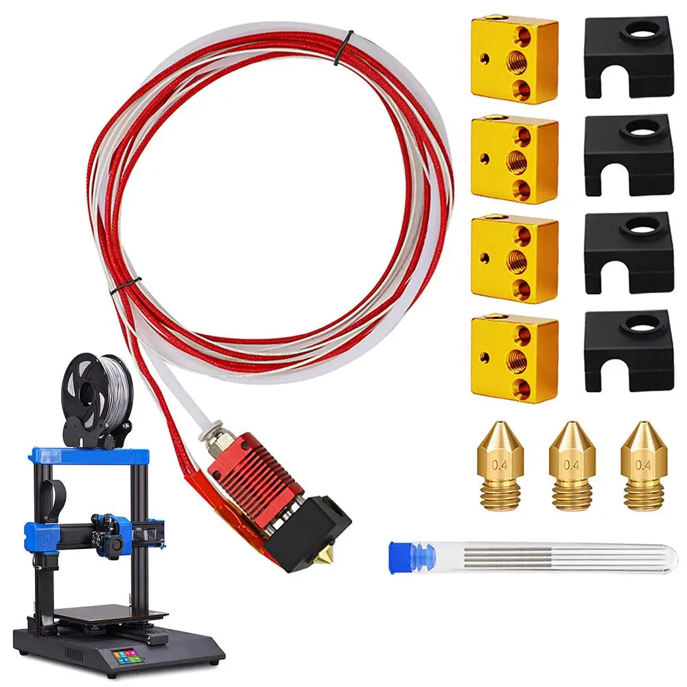 

Metal 24V 40W 3D Printer Parts Hot End Extruder Assembly Kit Compatible For Creality Ender-3 CR10 CR10s