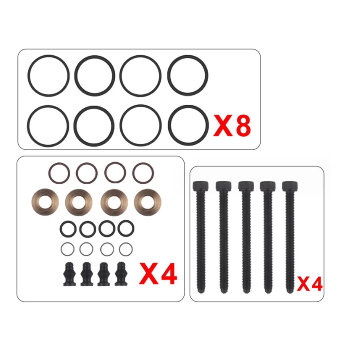 _ Комплект для ремонта инжекторные болты Audi A2 A3 A4 VW Skoda 1 2 4 9 TDI 1417010997 038103385A
