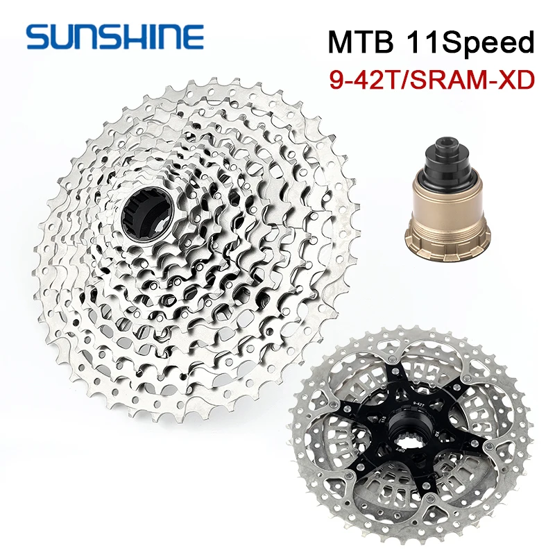 SUNSHINE MTB велосипед CNC XD кассета 11 12 Скоростей K7 12V/11V горный велосипедный маховик