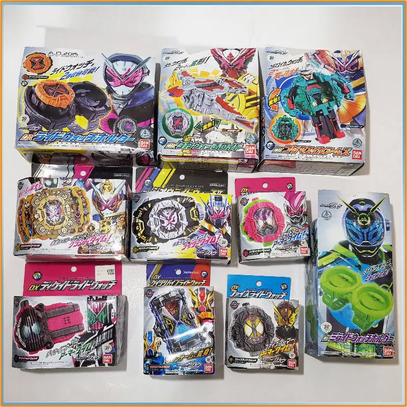 Фото Наручные часы Bandai Kamen Rider Zio DX с звуком и светом, соединяемые с поясом, реквизит для косплея Гейза, игрушки, подарок для фанатов №3