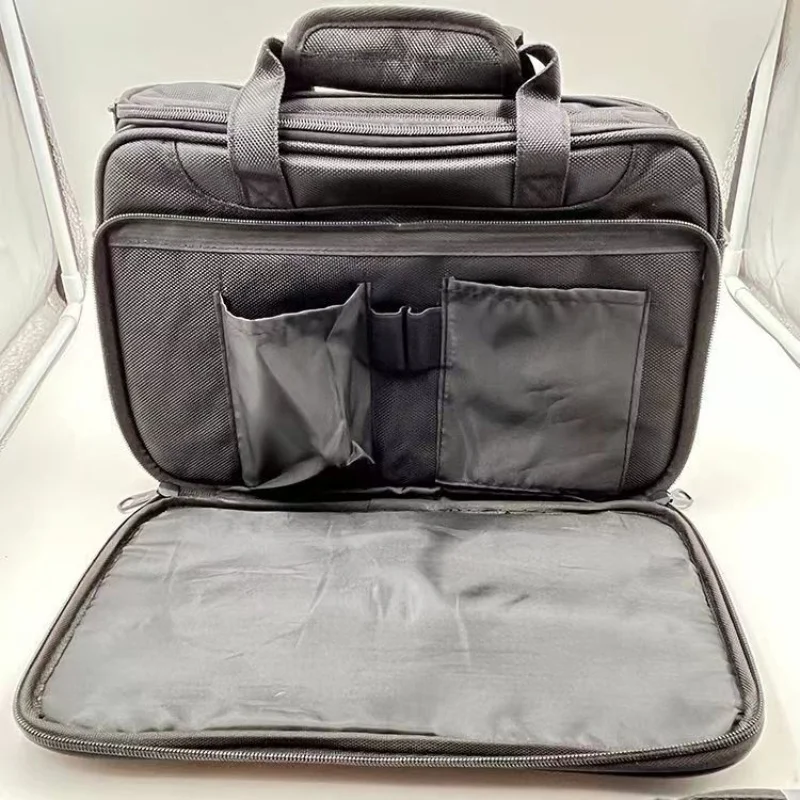 Original High Quality Oxford Waterproof Briefcase Men's Business Laptop Bags Can Be Rear-mounted Crossbody Shoulder Handbags