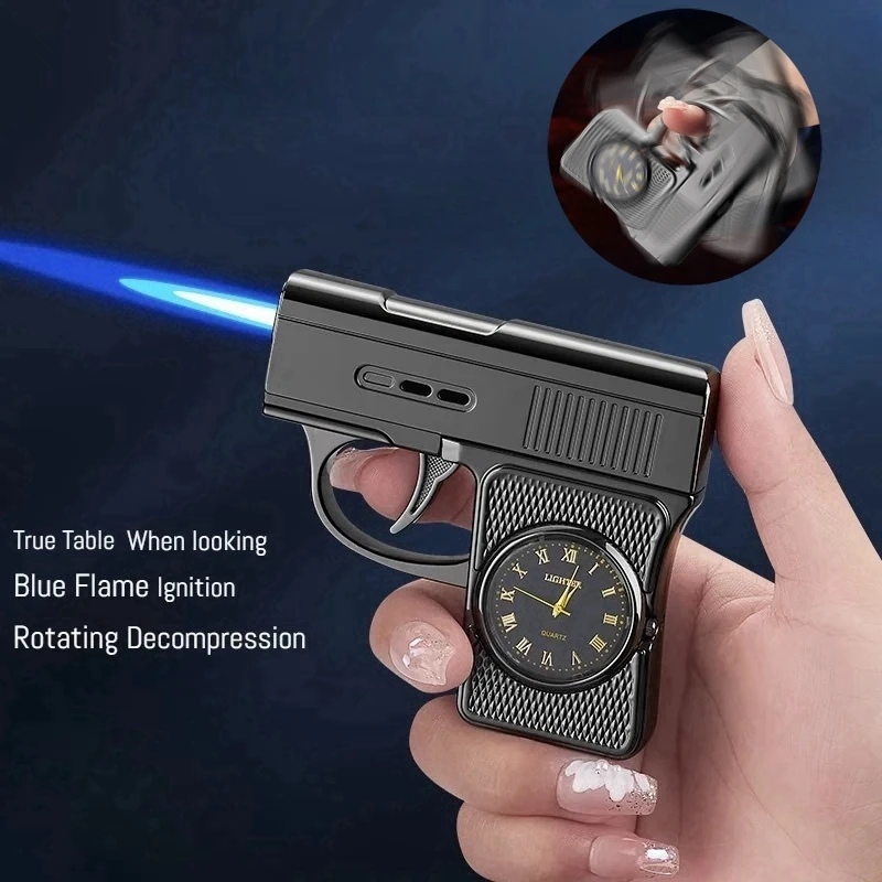 Новая металлическая ветрозащитная зажигалка уличная портативная уменьшающая