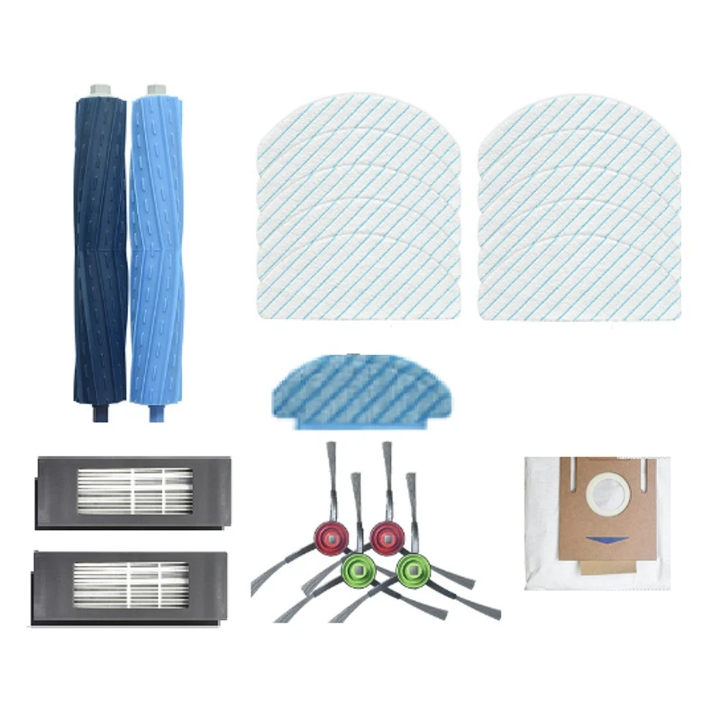 

Main Side Brush Filter Mop Rag For Ecovacst9 Aivis T9 AIVI+ Hybrid Robot Vacuum Cleaner Accessories