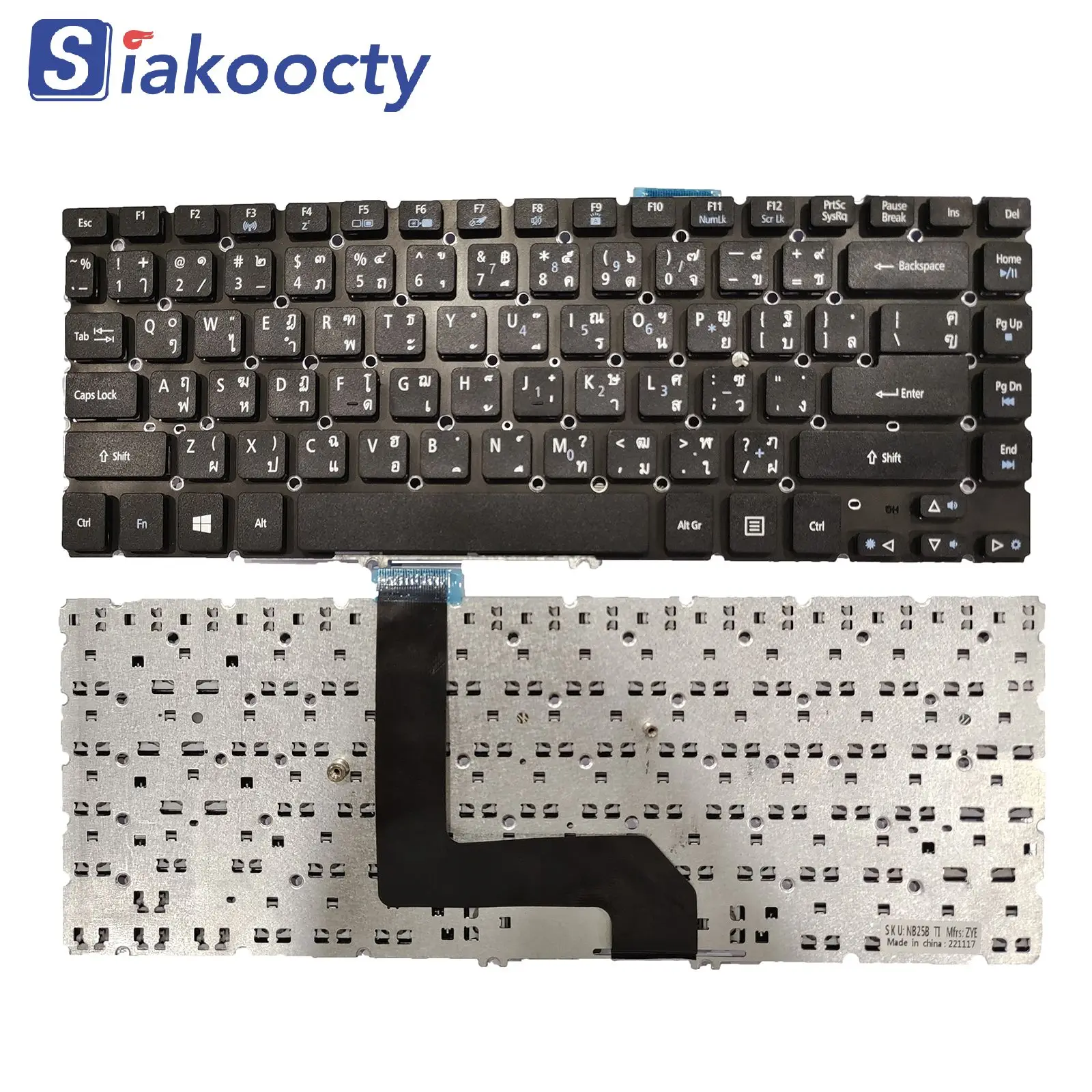 

TI Keyboard for Acer Aspire M5 M5-481 M5-481PT-6414 M5-481PT-6665 M5-481TG-6888