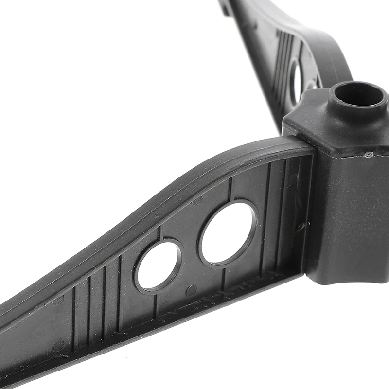 Основа для рождественской елки Пластиковый штатив 12 см треугольная белая Нижняя