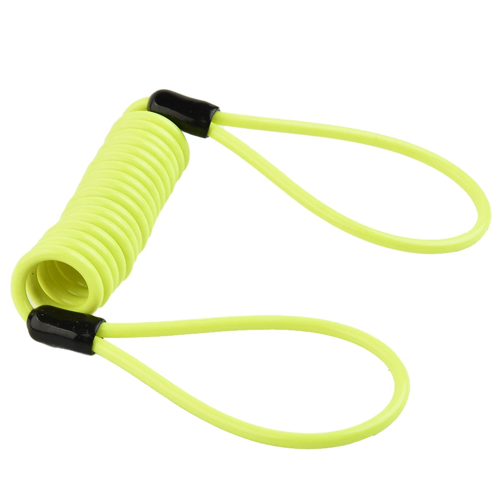 

Brake Alarm Disc Lock 120cm Anti-Theft Protection Alarm Locks Security Alarm Spring Rope Steel Coil And Plastic