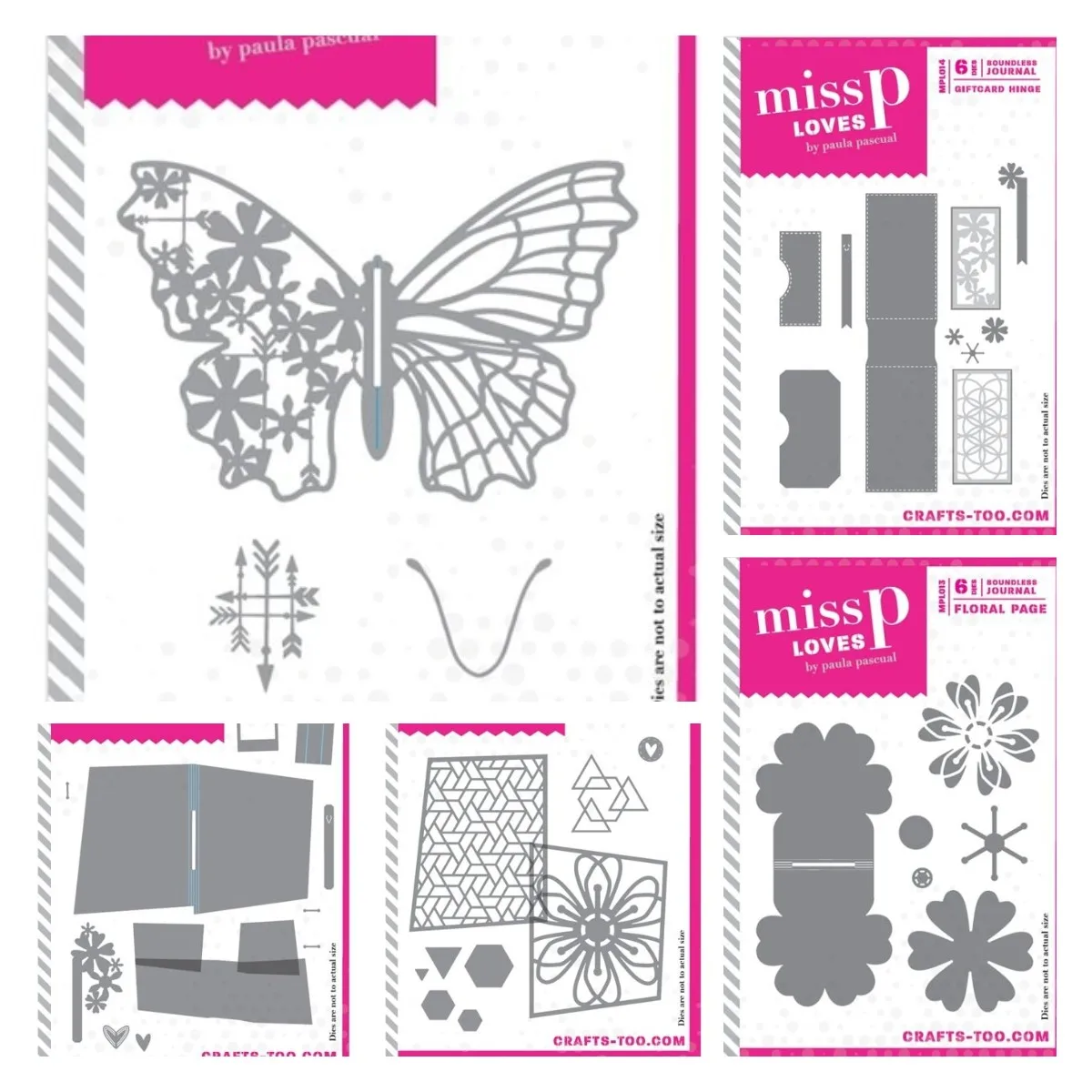 

Butterfly Flower Metal Cutting Dies Scrapbook Diary Decoration Stencil Embossing Template Diy Greeting Card Handmade