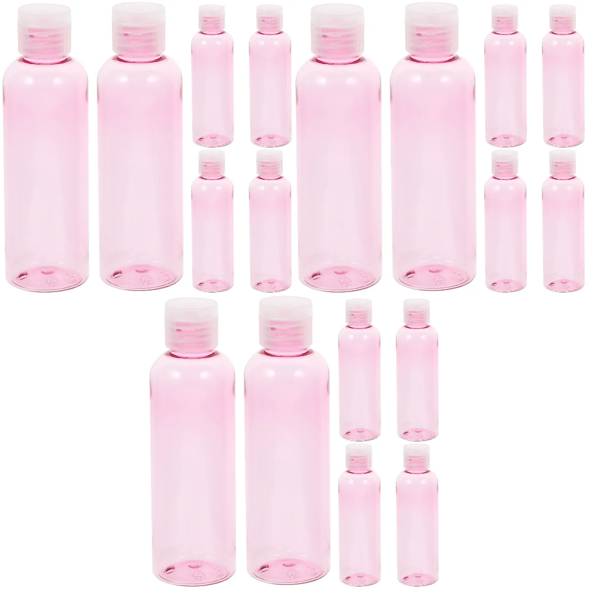 

18 PCS Travel Dispenser Bottle Travel Lotion Dispenser Squeezing Lotion Holder Home Supplies