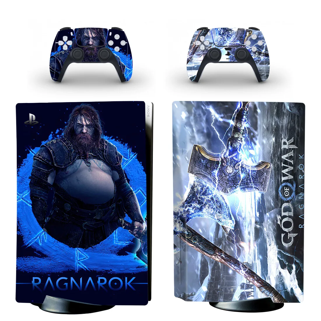 Виниловая наклейка для консоли PS5