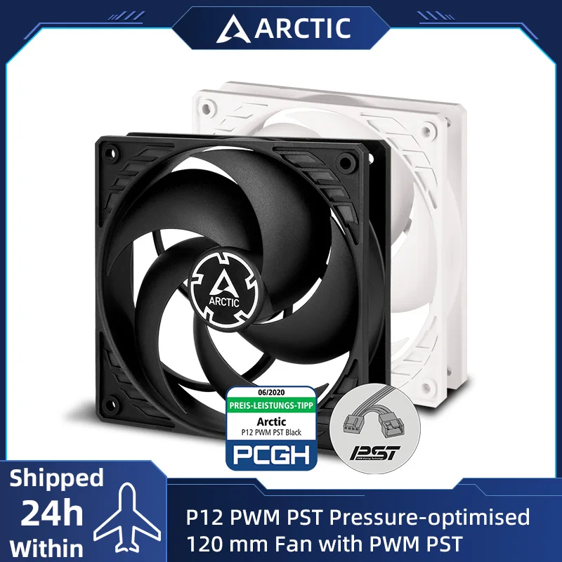 Жидкостный вентилятор ARctic P12 Pwm Pst 120 Мм