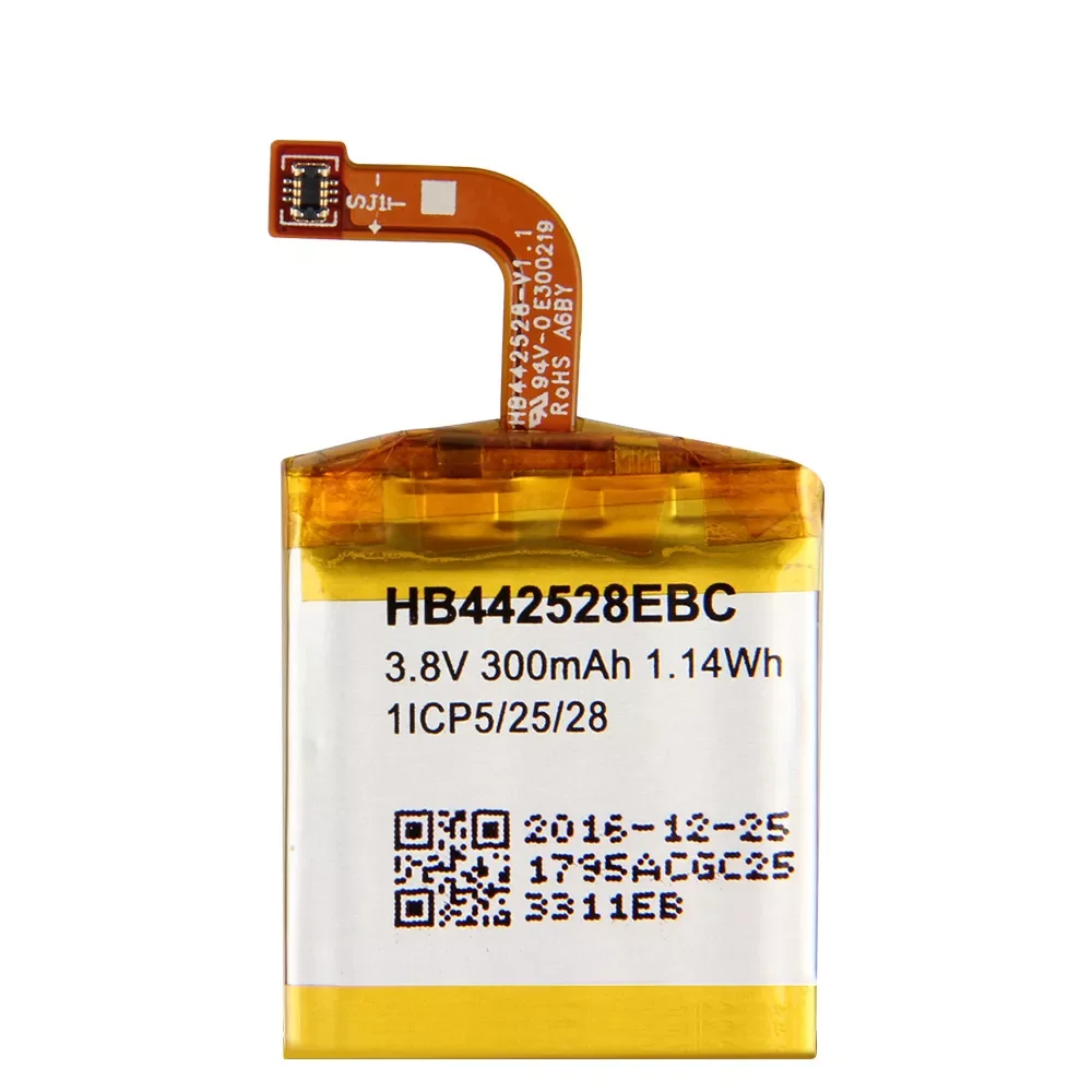 

2023New Original Replacement Battery For Huawei Watch1 HB442528EBC Genuine Watch Battery 300mAh with Tools