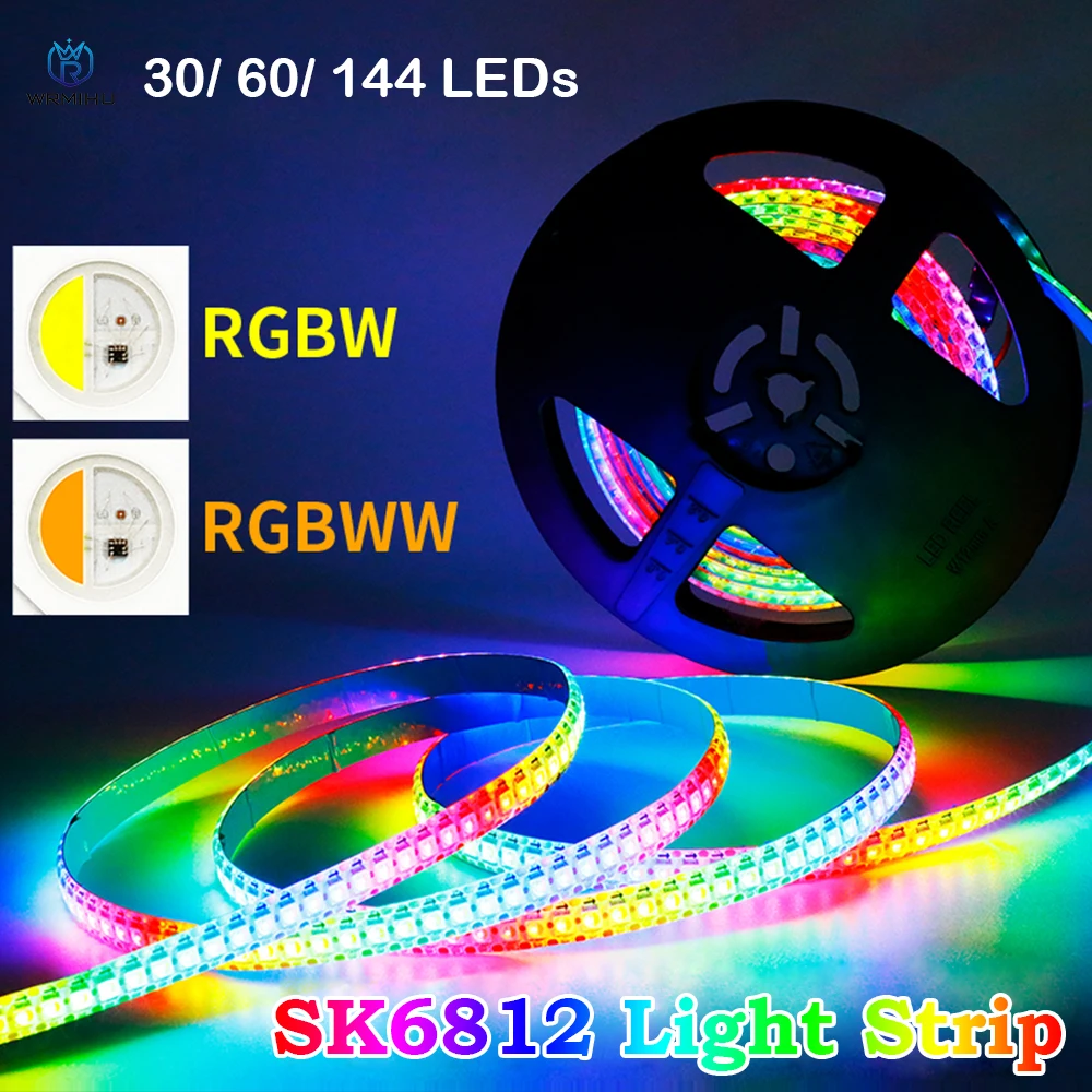 4 в 1, гибкая светодиодная Пиксельная лента SMD5050 RGBW RGBNW RGBWW