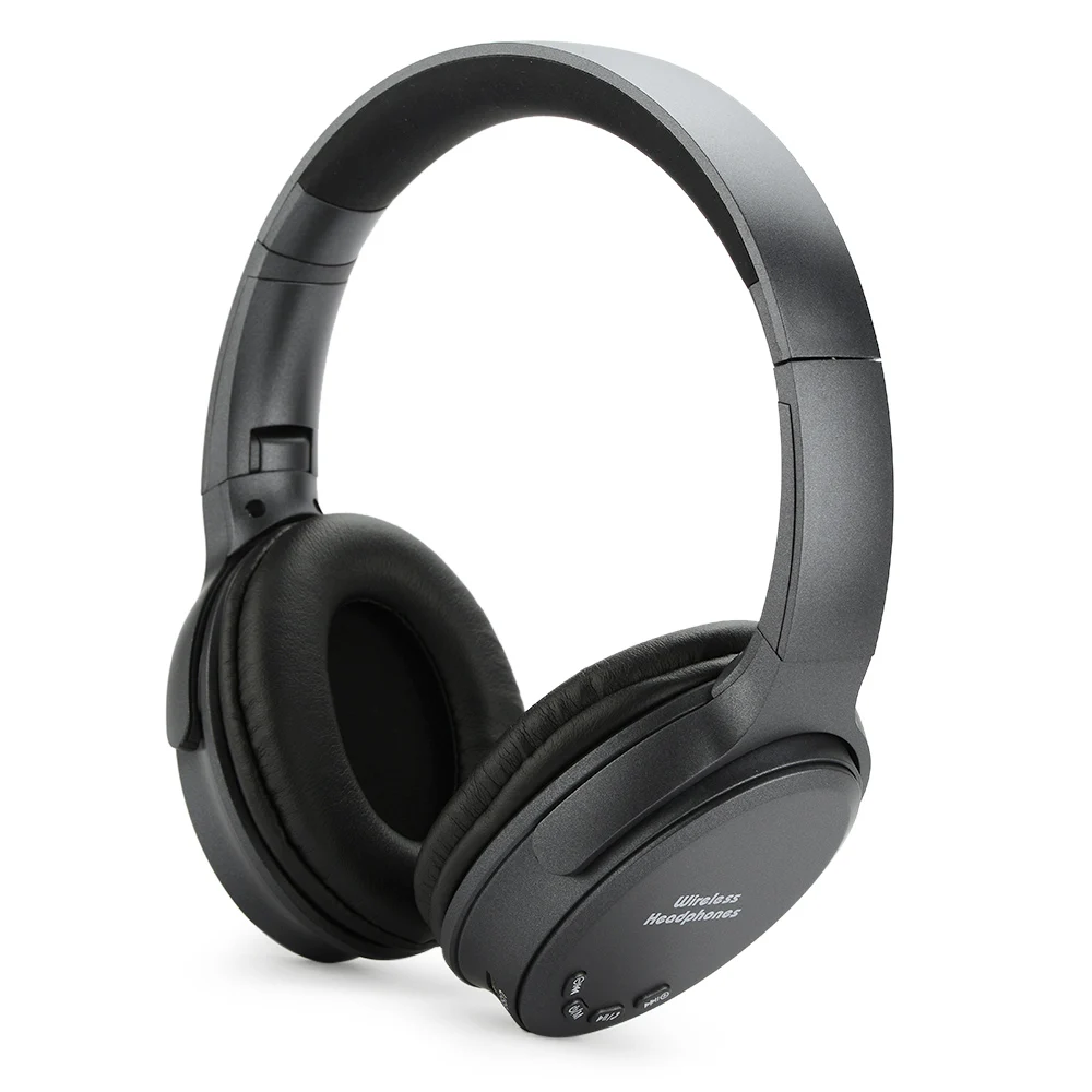 

BT 5.0 On Ear Headphones with Mic Portable Foldable Headset Stereo Bass Earphones Adjustable Headban