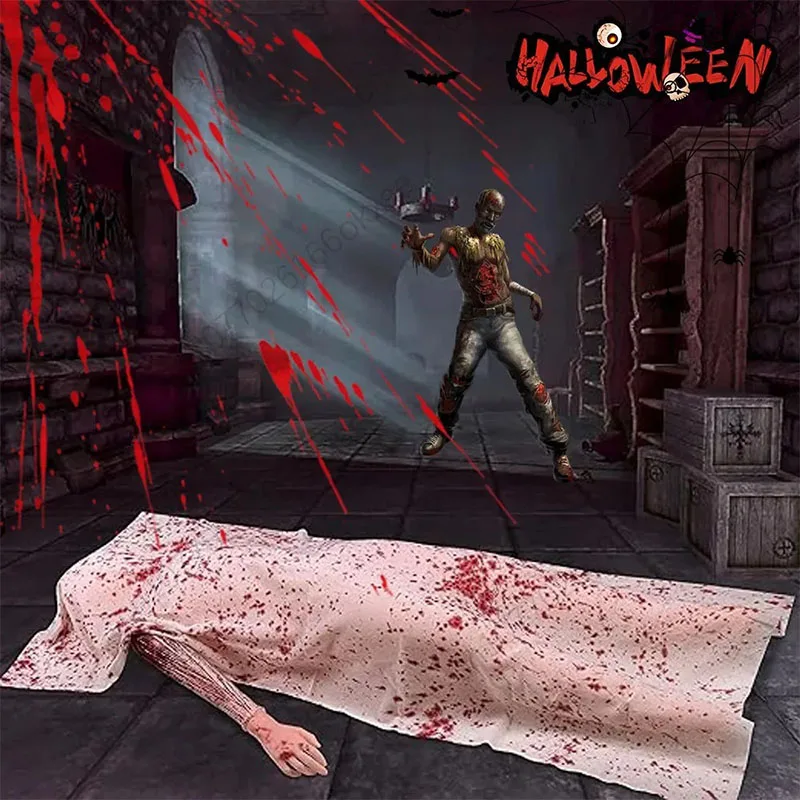 Реквизит для Хэллоуина искусственный реквизит надувной манекен дом с