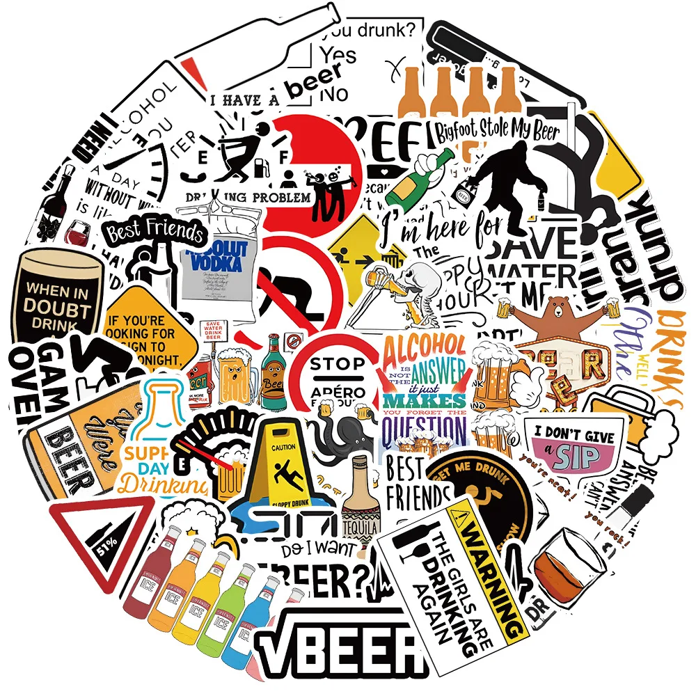 10/30/50 шт. водонепроницаемые наклейки на ноутбук мотоцикл чемодан сноуборд