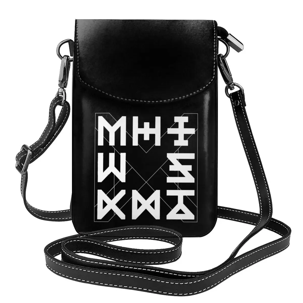 

Сумка на плечо Monsta X, кожаная сумка с эстетическим логотипом Monsta X, женские сумки через плечо для студентов, трендовая Высококачественная сва...