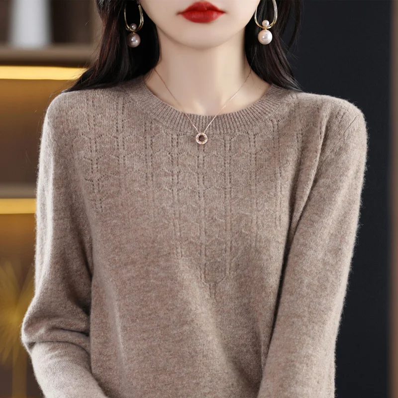 

2023 Women Sweaters Autumn Winter Long Sleeve Pullovers Knitwears Warm Pullovers Korean Fashion Bottoming Shirts Slim Fit Jumper