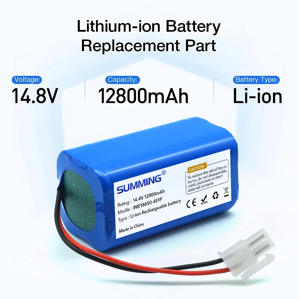 Литиевый аккумулятор для робота-пылесоса ILIFEA4 A4s A6 A7 A8 A9 V7 V7S