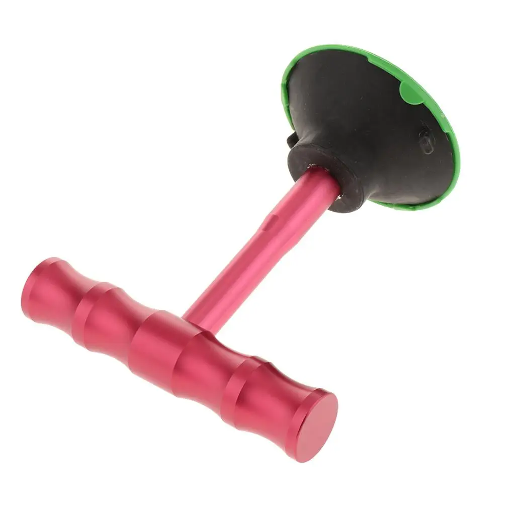 

75mm T Puller Suction Cup No Glue Needed Car Dent Repair Tool Aluminum Alloy