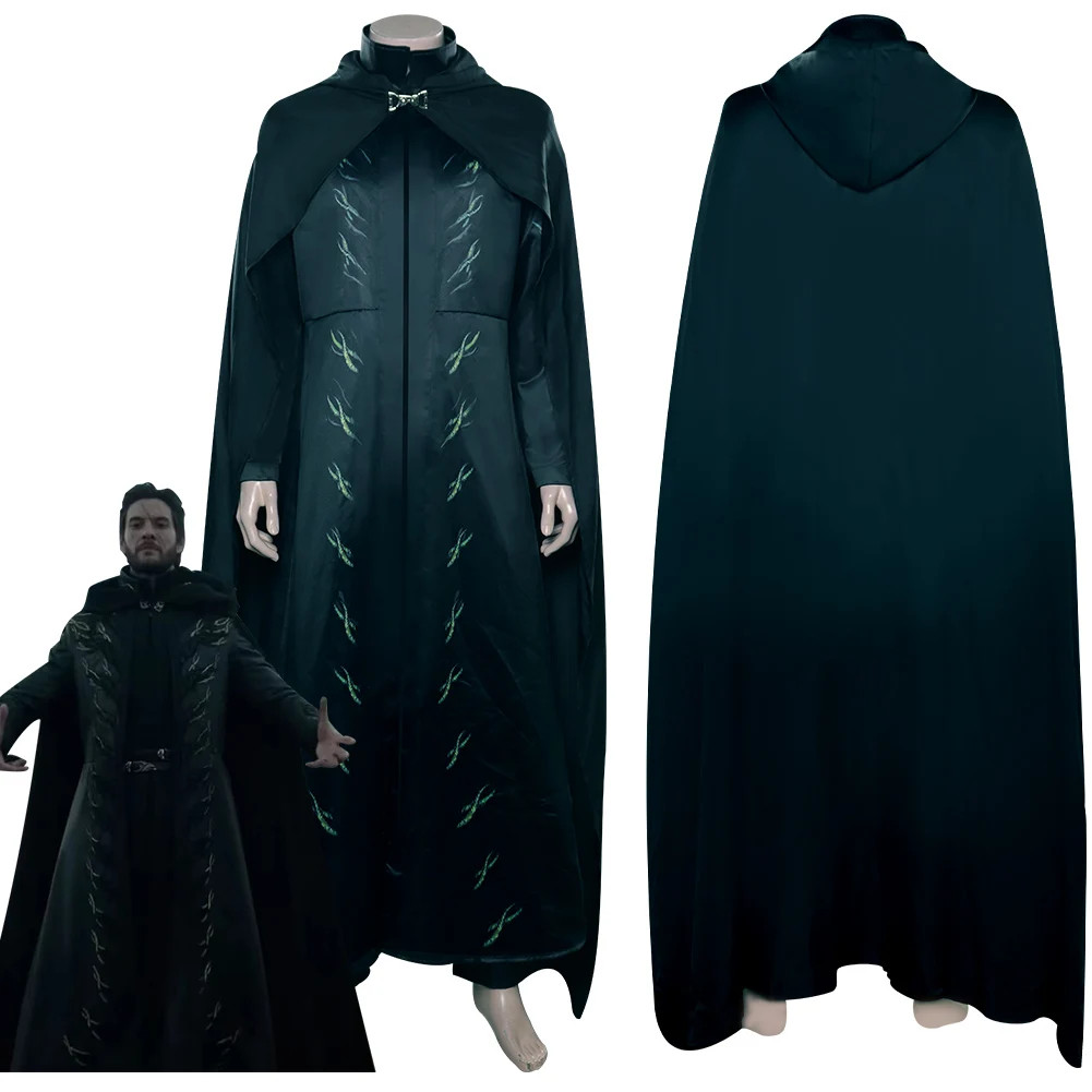 

General Kirigan Cosplay Costume TV Shadow and Bone S2 Coat Jumpsuit Cloak Dress Fantasia Men Halloween Carnival Disguise Suit