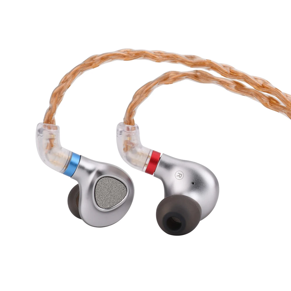 

TINHIFI P2 HiFi Metal CNC Earbud Flat Diaphragm Drive Unit In Ear Earphone Monitor Detachable 2pin Music Headset T2 Plus/P1/T4