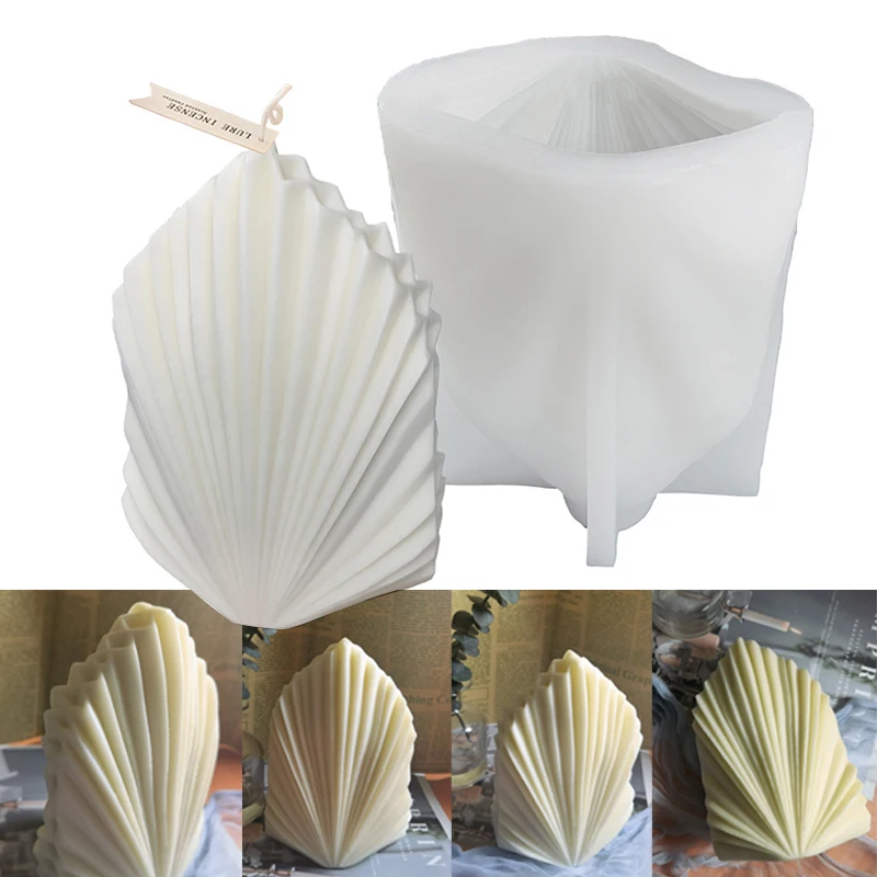 

Candle Silicone Stencil Easy to Clean DIY Shell Shape Template For DIY Candle Easy to Clean DIY Shell Shape Template TS1