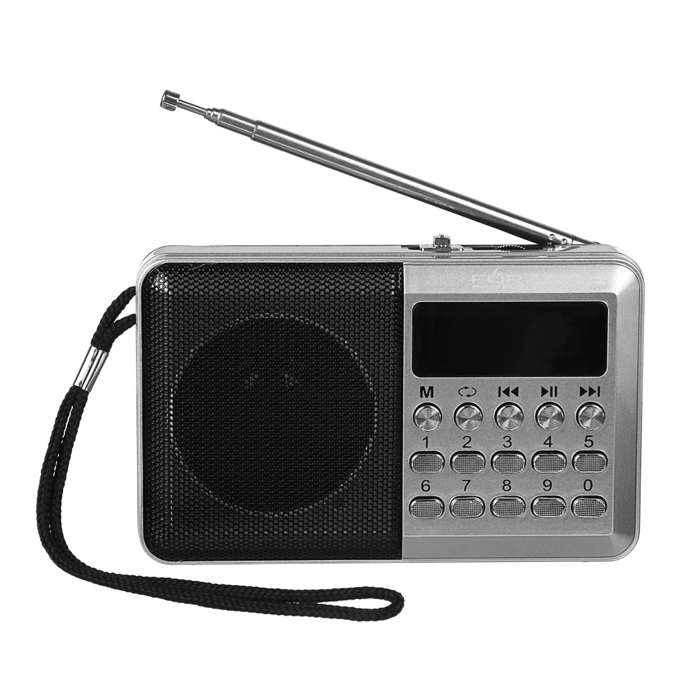 Радиоприемник FORZA переносной аккумулятор USB слот micro-SD FM 87 5-108 МГц |