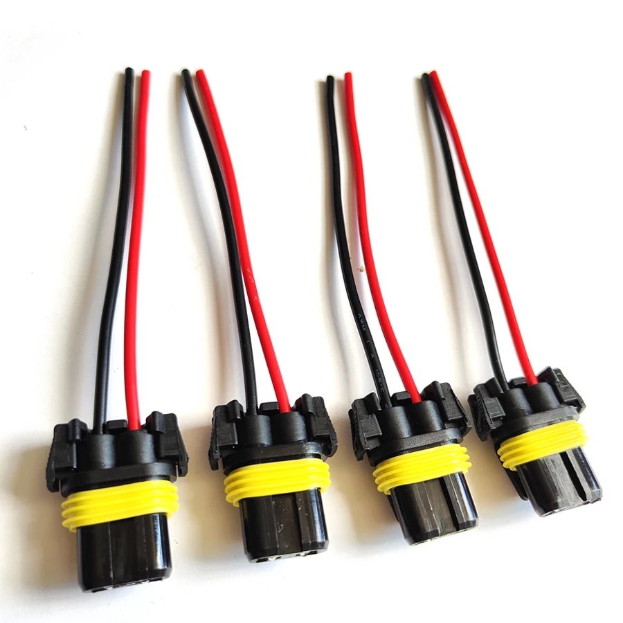 

4 шт. 9005 9006 9012 разъем жгута проводов HB3 HB4 гнездовая вилка базовый кабель-адаптер
