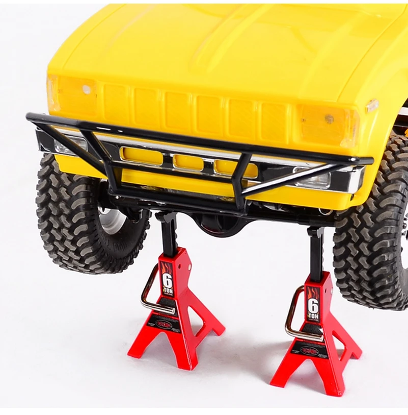 Металлический 6-тонный домкрат на радиоуправлении для 1/10 RC Rock Crawler SCX10 D90 CC01 TRX4 цена