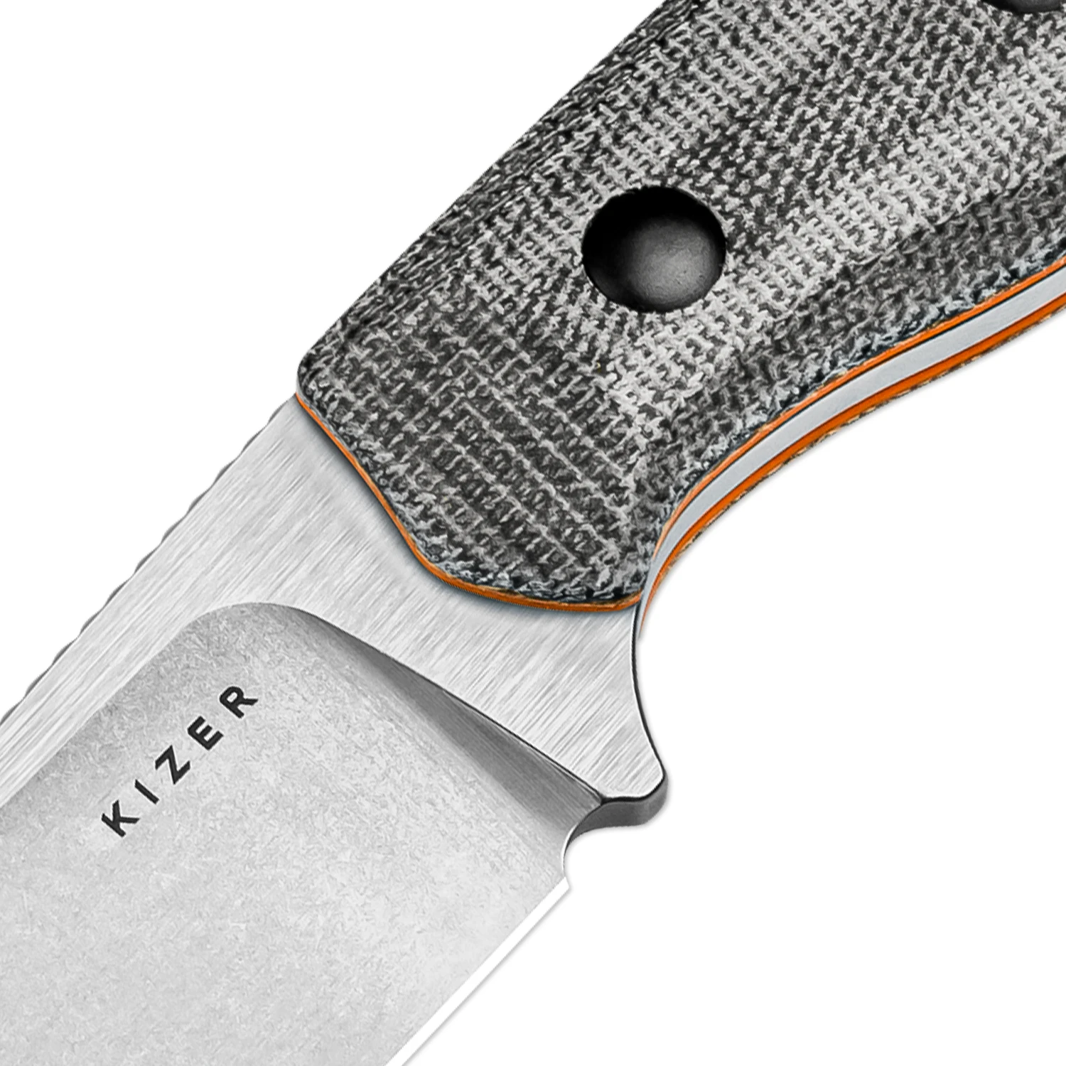 Нож Kizer Beaver 2025 с лезвием из стали D2/Nitro-V