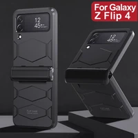 anti drop shockproof case for samsung galaxy z flip4 5g hinge full protection phone cover hard plastic back case for z flip 4