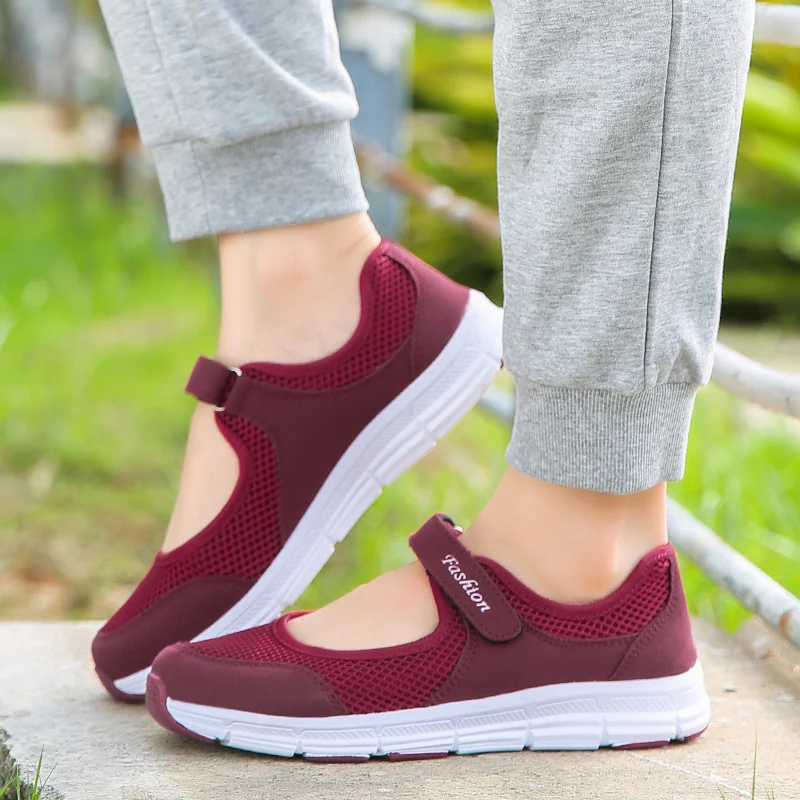 

2022 Women Shoes Vulcanized Sneakers Chunky Sneakers Trainers Ladies Shoes Breathable Platform Sneakers Flat Shoes Woman Mujer