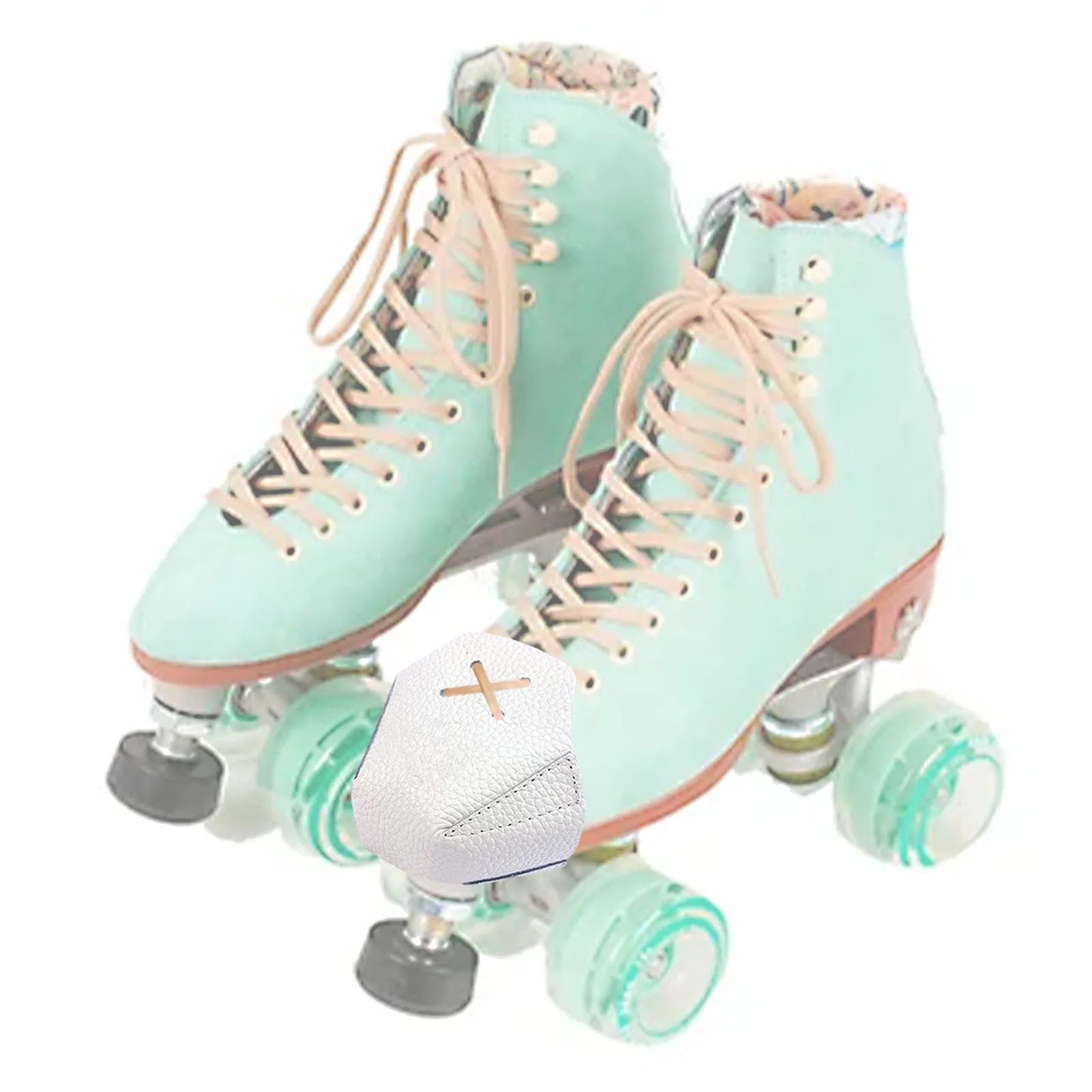 Кожаный защитный чехол для роликовых коньков с рисунком личи 6 цветов - купить по