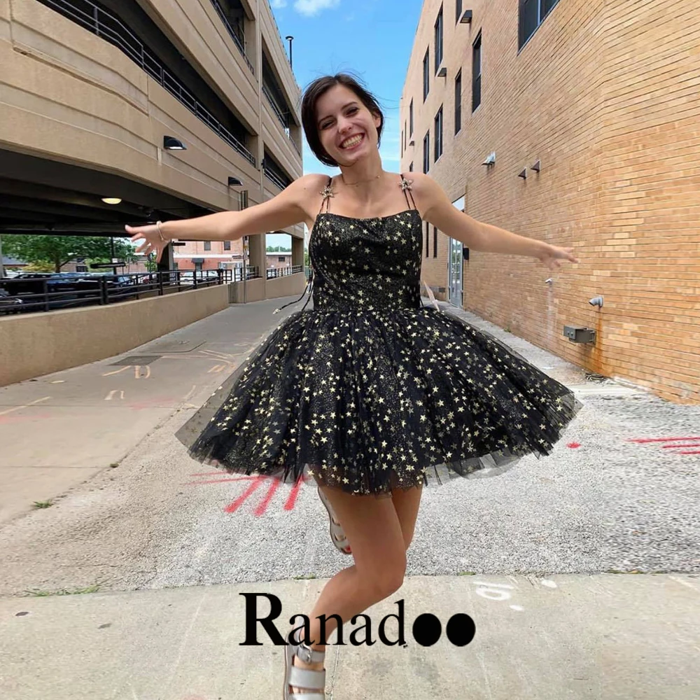 

Женское вечернее Платье До Колена Ranadoo, ТРАПЕЦИЕВИДНОЕ ПЛАТЬЕ на тонких бретельках, без рукавов, со шнуровкой, платье для выпускного вечера,